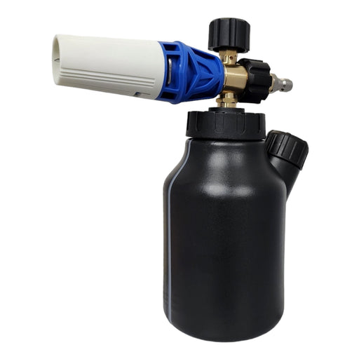 Black Big Mouth High Pressure Foam Cannon W/Side Loader Pressure Washer Accessories Detailer's Choice, Inc.