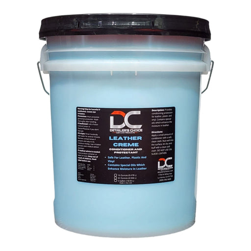 Blue Leather Crème - Conditioner and Protectant 5 Gallon Leather Conditioner Detailer's Choice, Inc. 5 Gallon