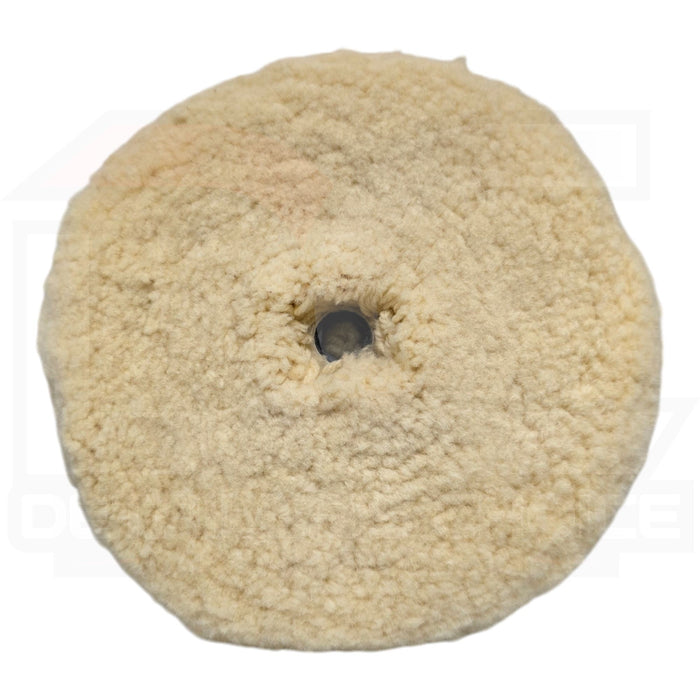 Buff and Shine® 8" - 802SP 100% Natural Wool 4 Ply Twist Double Sided Snap Pads Pads Buff & Shine Mfg., Inc.