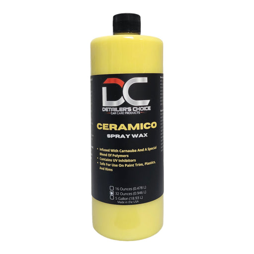 Ceramico Hybrid™ Polymer Spray Wax Spray Wax DETAILER'S CHOICE, INC. 32oz