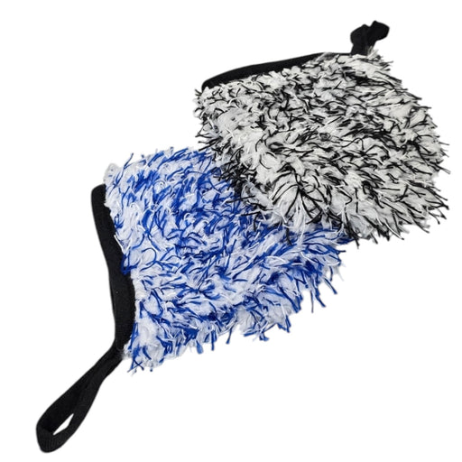 Detailer’s Choice Microfiber Finger Wheel Wash Mitt 2-PK Wash Sponge Detailer's Choice, Inc. 2-Pack