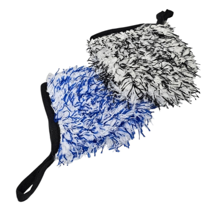Detailer’s Choice Microfiber Finger Wheel Wash Mitt 2-PK Wash Sponge Detailer's Choice, Inc. 2-Pack
