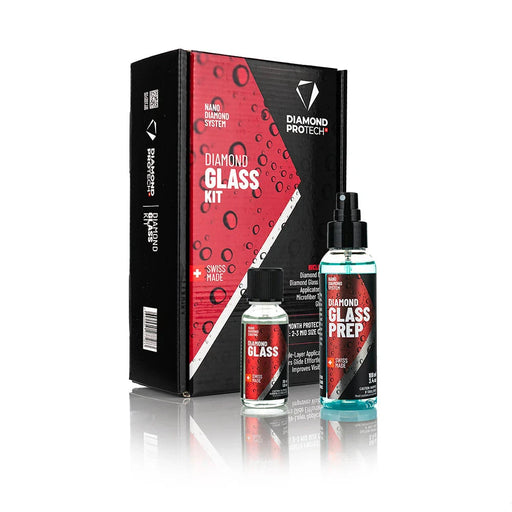 DIAMOND GLASS KIT | 12 MONTH GLASS COATING PROTECTION Ceramic Coating Diamond ProTech