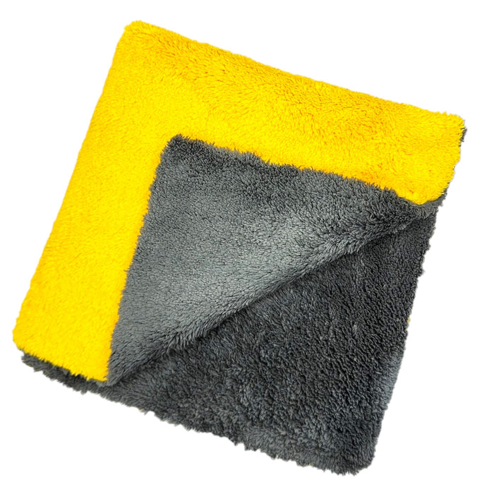 Edgeless Dual-Faced Microfiber Buffing Towel 700GSM Microfiber Towel Golden State Trading, Inc. 1 Piece Yellow