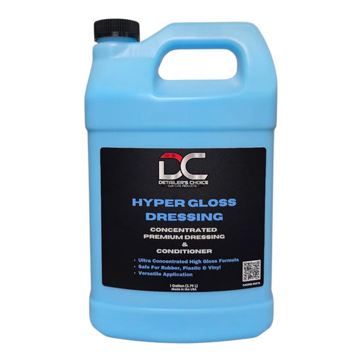 Hyper Gloss Premium Concentrated Dressing Rubber Dressing Detailer's Choice, Inc. 1 Gallon
