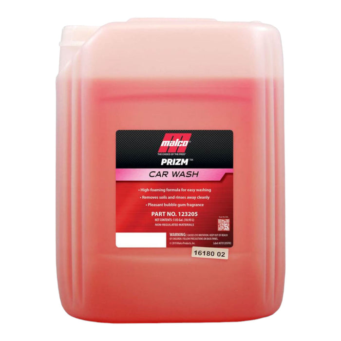 MALCO PRIZM™ CAR WASH 5 Gallon Soap Malco® Automotive 5 Gal 