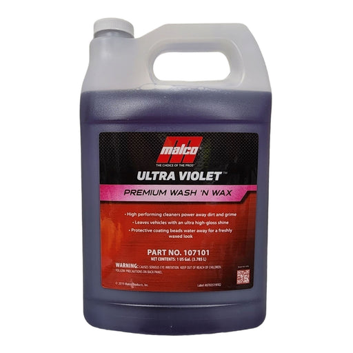 MALCO ULTRA-VIOLET™ PREMIUM WASH & WAX Wash & Wax Soap Malco® Automotive 128oz