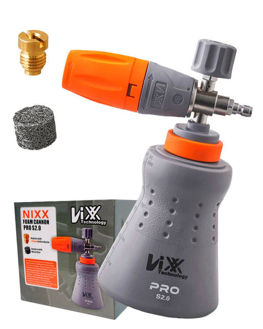 NIXX Pro HYDRO FOAM CANNON | WIDE BASE BOTTLE | PROS2.0 Pressure Washer Accessories Detailer's Choice, Inc.