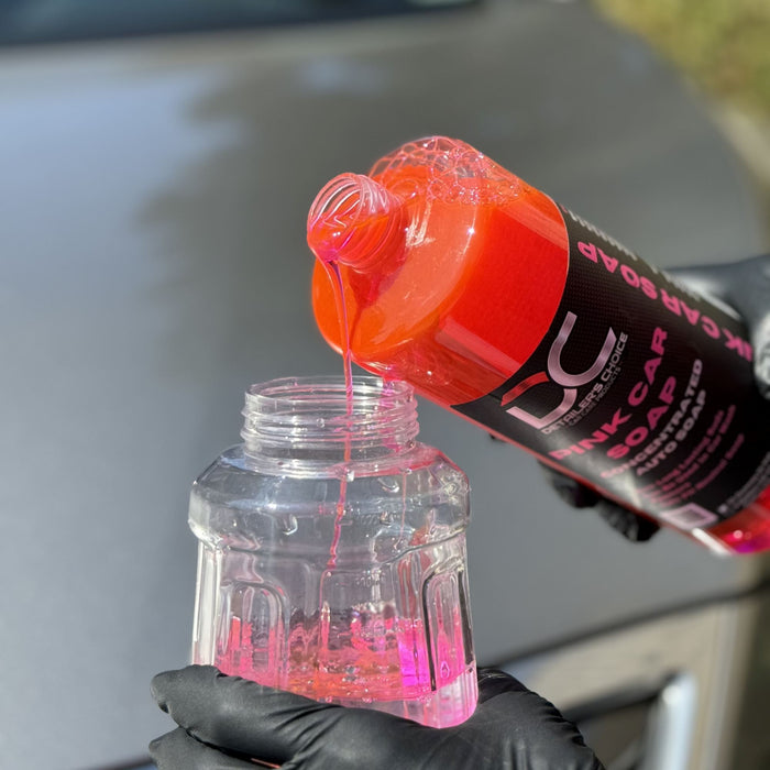 Pink Car Soap - pH-Balanced, Additive-Free Car Wash Soap Soap DETAILER'S CHOICE, INC.