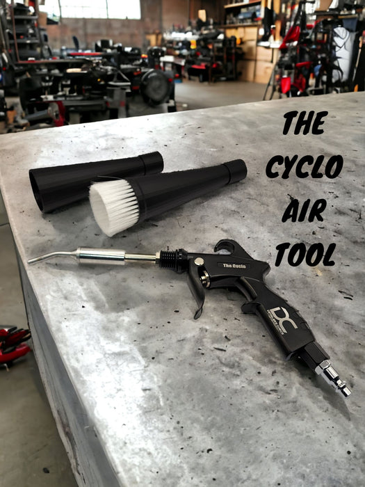 The Cyclo - Air Blow Out Gun Vehicle Cleaning DETAILER'S CHOICE, INC.
