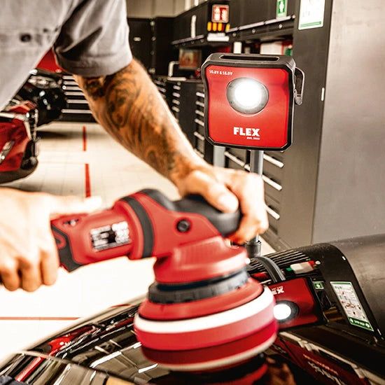 The FLEX DWL 2500 12/18V LED Detailing Light Work Light Flex