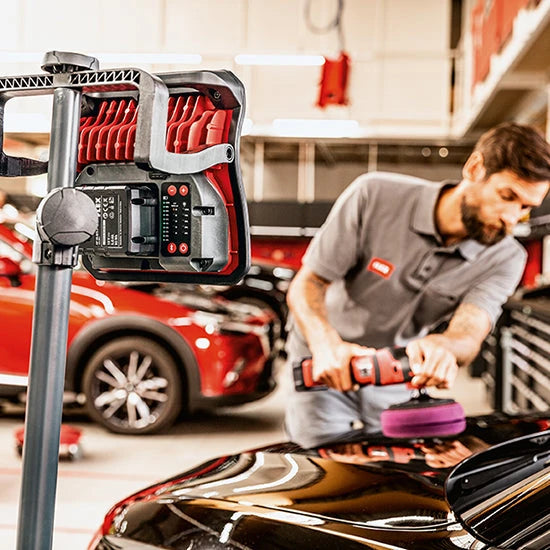 The FLEX DWL 2500 12/18V LED Detailing Light Work Light Flex