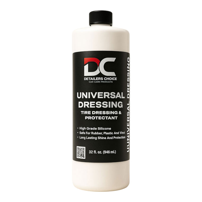 Universal Dressing - Tire Dressing & Exterior Protectant Rubber Dressing Detailer's Choice, Inc.