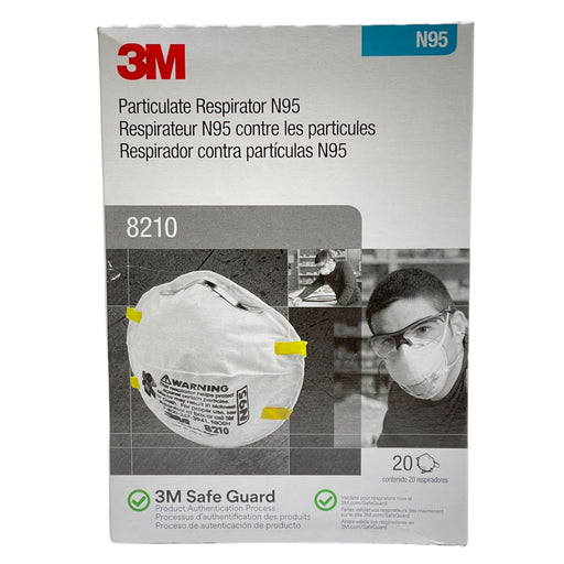 3M™ Particulate Respirator 8210 Safety Masks 3M™