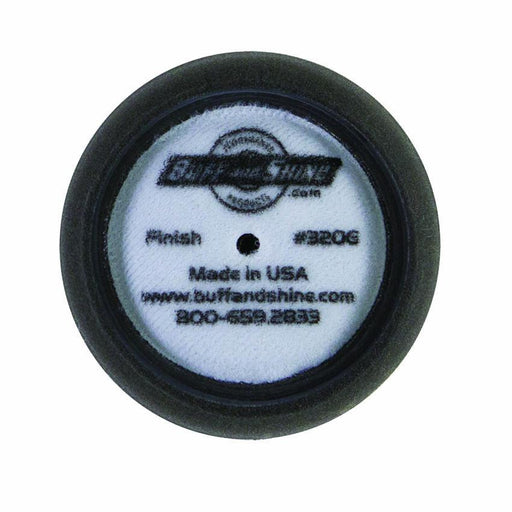 Buff and Shine® 3" Black Curved Back Foam Grip Pad™ Pads Buff & Shine Mfg., Inc.