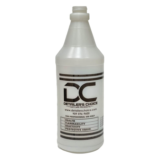 Detailer's Choice Secondary Container Spray Bottles Accessories DETAILER'S CHOICE, INC. 32oz