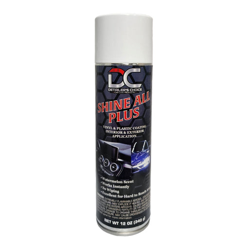 Detailer's Choice Shine All Plus Vinyl & Plastic Coating Shine Spray DETAILER'S CHOICE, INC.