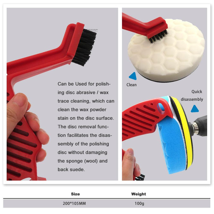 Foam Pad Conditioning Brush Brush DETAILER'S CHOICE, INC.