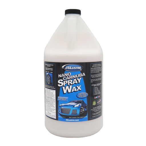 HiLustre® Nano Carnauba Spray Wax Paint Protectant HiLustre® Products Gallon