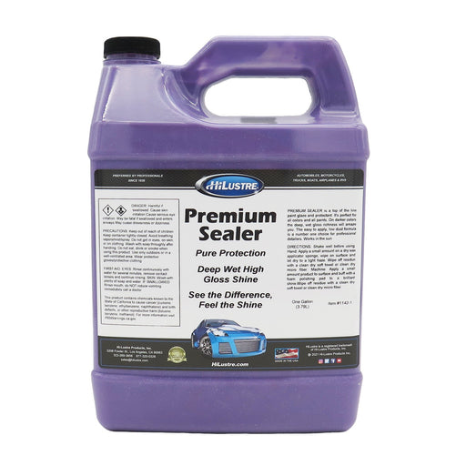 HiLustre® Premium Sealer Polish Wax Protection Paint Protectant HiLustre® Products 1 Gallon