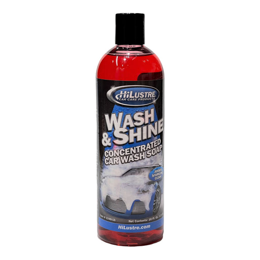 HiLustre® Wash & Shine Concentrated Car Wash Soap Soap HiLustre® Products 16oz 