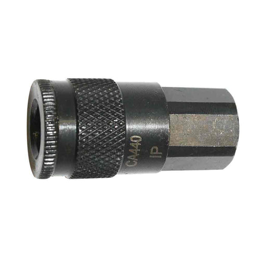Interstate Pneumatics CA440 1/4 Inch Automotive Steel Coupler x 1/4 Inch Female NPT Parts Interstate Pneumatics