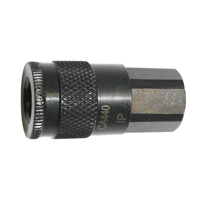 Interstate Pneumatics CA440 1/4 Inch Automotive Steel Coupler x 1/4 Inch Female NPT Parts Interstate Pneumatics