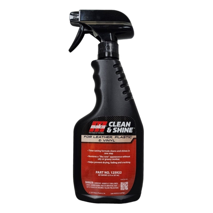 MALCO CLEAN & SHINE™ INTERIOR CLEANER AND PROTECTANT Interior Cleaner Malco® Automotive 22oz
