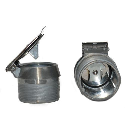 Mr. Nozzle™ Steel Inlet Valve For Central Vacuum Systems - 2 In. MPT X 1 1/2 In. Hose Vacuum Mr. Nozzle