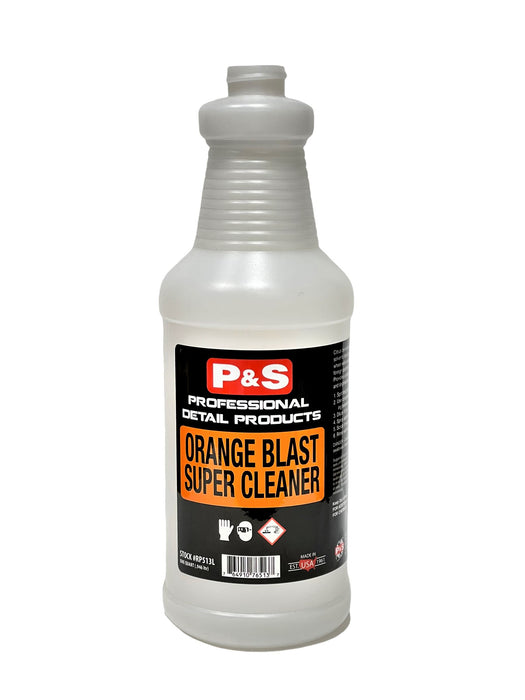 P&S Safety Labeled Bottle 32 oz Accessories P&S Orange Blast Cleaner