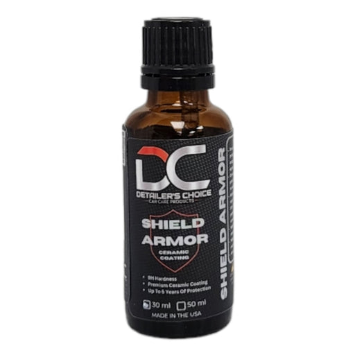 Shield Armor - The Ultimate 5 Year Ceramic Coating Ceramic Coating DETAILER'S CHOICE, INC. 30ml