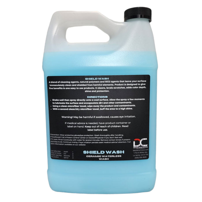 Shield Wash - Ceramic Waterless Wash Ceramic Waterless DETAILER'S CHOICE, INC.