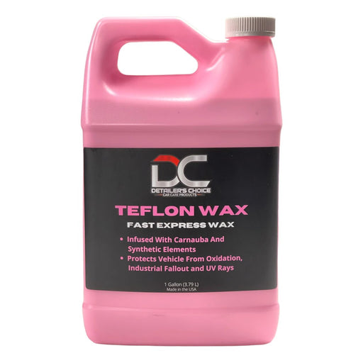 Teflon Wax™ Carnauba Infused Express Wax Hand Wax DETAILER'S CHOICE, INC.