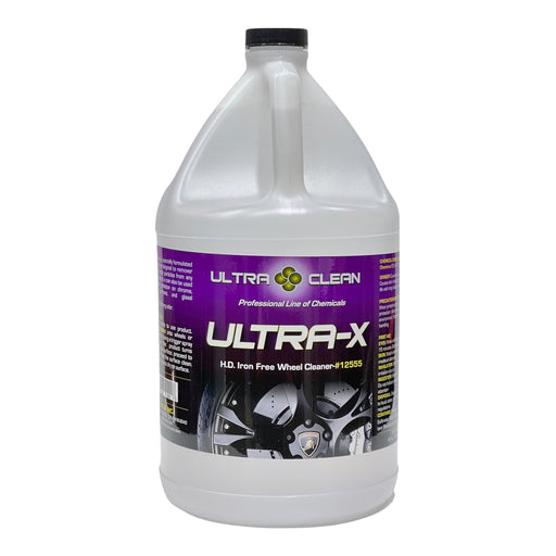 Ultra Clean® Ultra X Iron Remover #12555 Wheel Cleaner Ultra Clean Car Care 1 Gallon