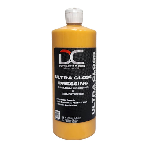 Ultra Gloss Dressing Rubber Dressing Detailer's Choice, Inc. 32oz