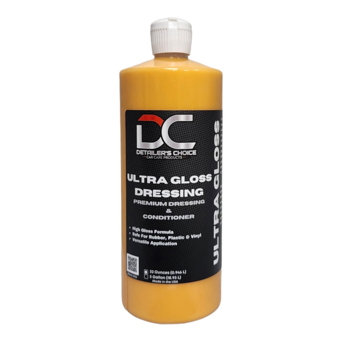 Ultra Gloss Dressing Rubber Dressing Detailer's Choice, Inc. 32oz