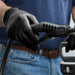 Ammex Gloveworks RDT Black Nitrile PF Ind Gloves 8 Mil Disposable Gloves Great Glove 
