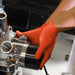 Ammex Gloveworks RDT Orange Nitrile PF Ind Gloves 8 Mil Disposable Gloves Great Glove 