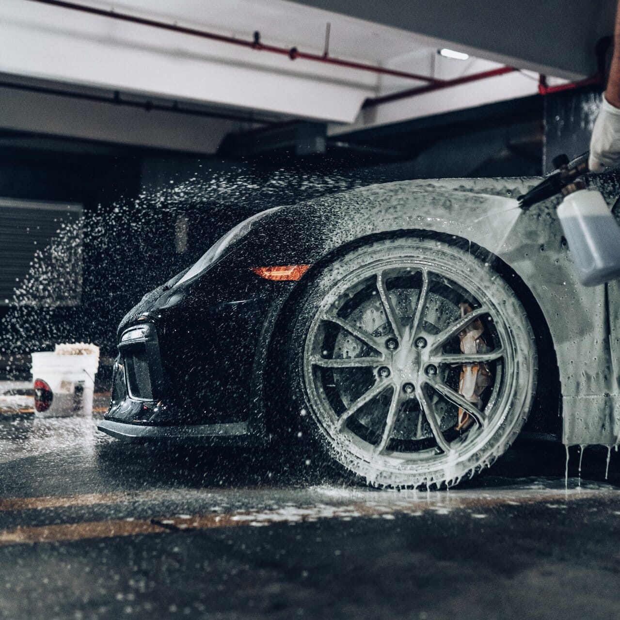 Washing Car