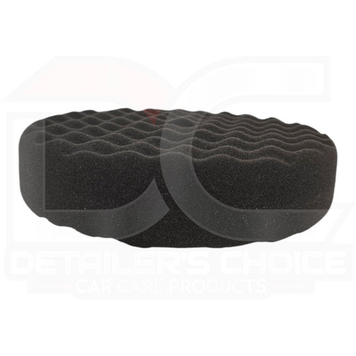 Buff and Shine 8" - 820SP 8" Black Finishing Waffle Foam Double Sided Snap Pad Pads Buff & Shine Mfg., Inc. 