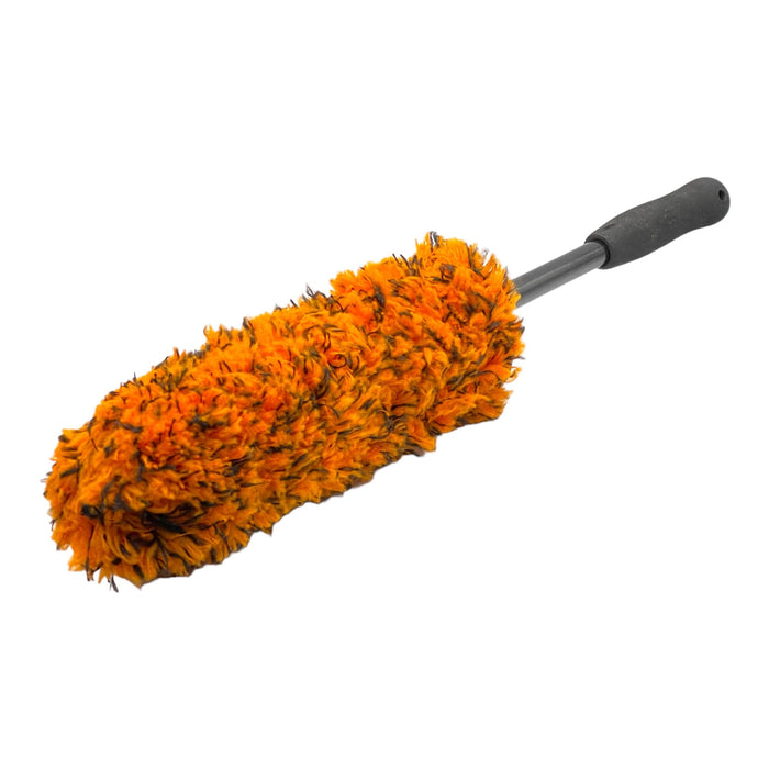 Detailer's Choice Microfiber Wheel Cleaner Brush Wheel Brush DETAILER'S CHOICE, INC. Orange & Pepper 