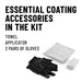 DIAMOND LEATHER KIT | 12 MONTH NANODIAMOND COATING Ceramic Coating Diamond ProTech 