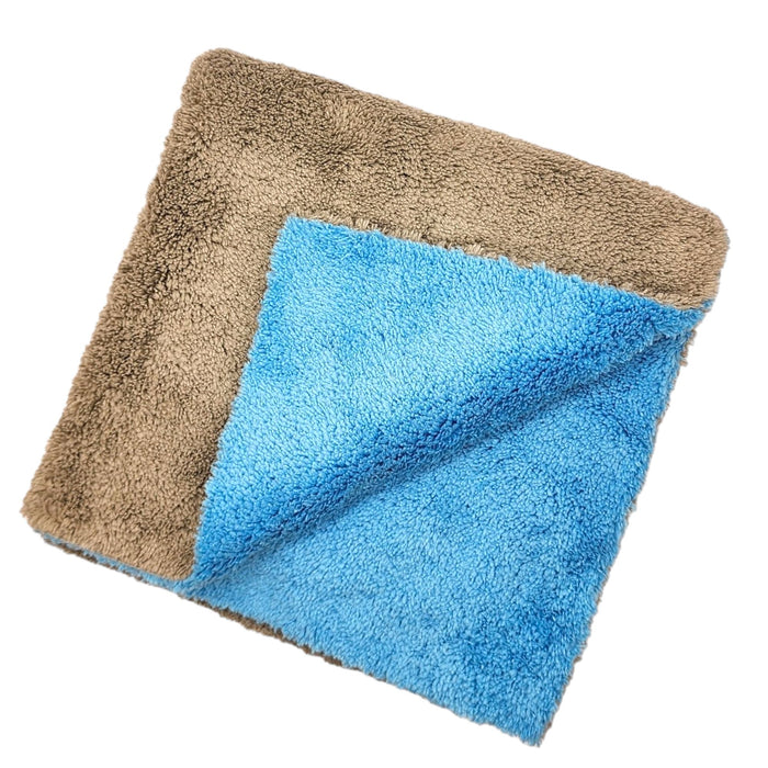 Edgeless Dual-Faced Microfiber Buffing Towel 700GSM Microfiber Towel Golden State Trading, Inc. 1 Piece Blue 