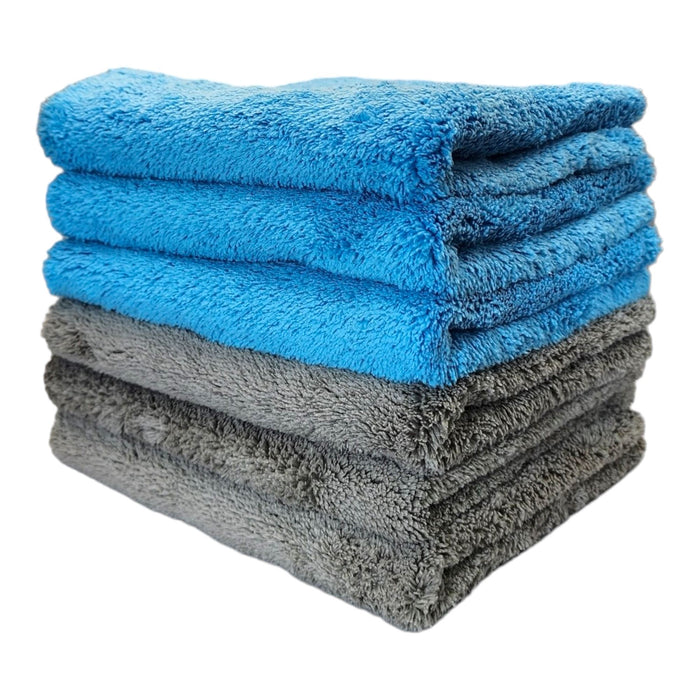 Edgeless Dual-Faced Microfiber Buffing Towel 700GSM Microfiber Towel Golden State Trading, Inc. 12 Pieces Blue 