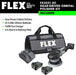 Flex Polisher FX3321-2C 24V - Random Orbital Polisher Kit Polishers & Buffers Flex 