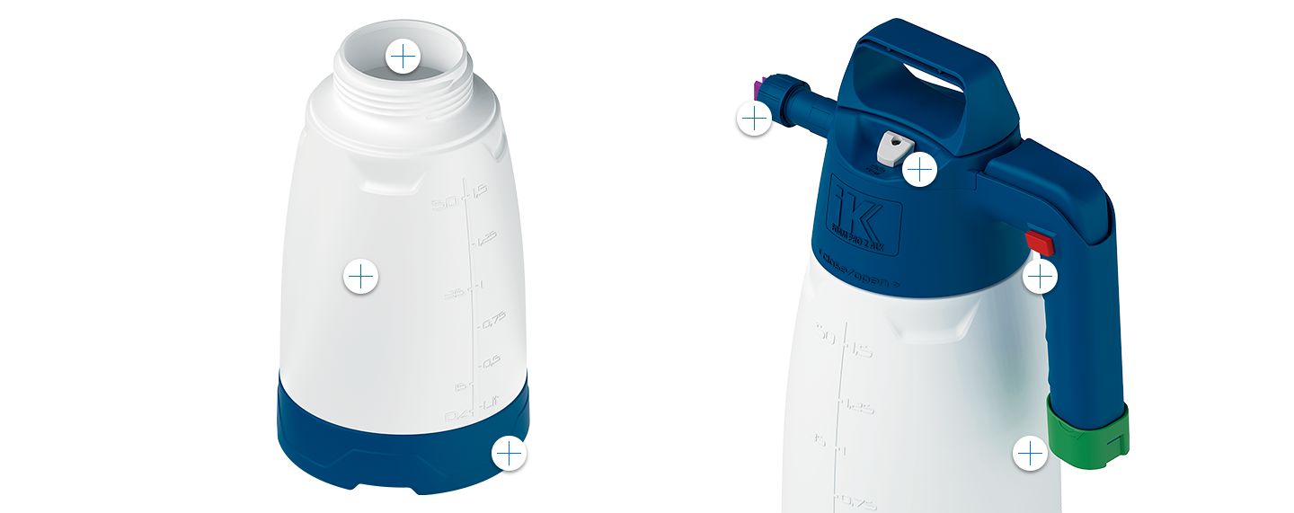 IK FOAM Pro 2 ALK Sprayer – For Alkaline Chemicals & Detailing Industrial Sprayer Goizper Group 