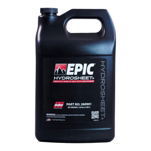 MALCO EPIC® HYDROSHEET GRAPHENE WASH AND WAX Wash & Wax Soap Malco® Automotive 128oz 
