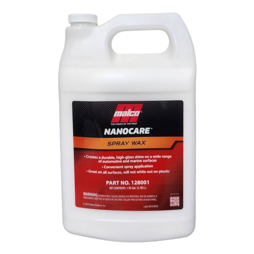 MALCO NANO® CARE SPRAY WAX Detail Spray Malco® Automotive 128oz 