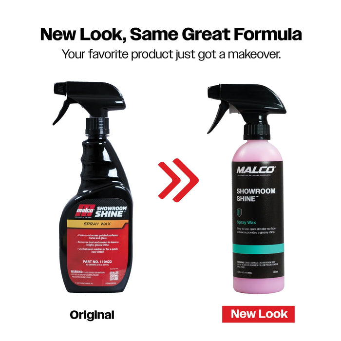 MALCO SHOWROOM SHINE™ SPRAY WAX Detail Spray Malco® Automotive 