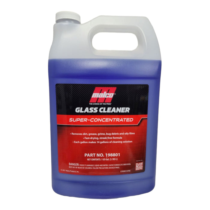 MALCO SUPER CONCENTRATED GLASS CLEANER Glass Cleaner Malco® Automotive 128oz 